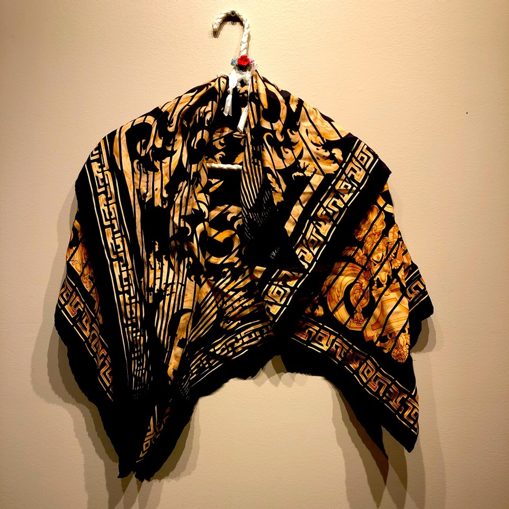 Versace silk scarf